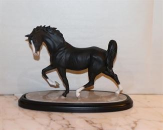 Lenox "Arabian Nights" Black Horse Figure w/ base - Asking Price: $50