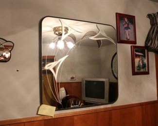 David Marshall Water Lily Mirror (Slightly Faded) - Asking Price: $200