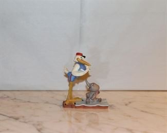 Walt Disney Classic Collection - "Bundle of Joy" messenger stork and Dumbo - Asking Price: $75