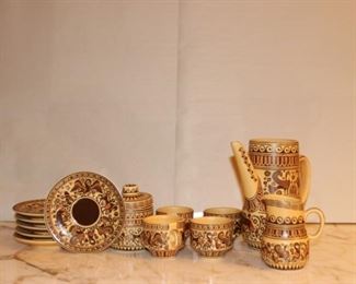 Antique Greek Made Ceramic (Full Set) - Asking Price: $40