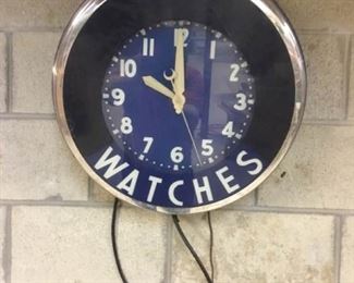Vintage Electric Store Clock