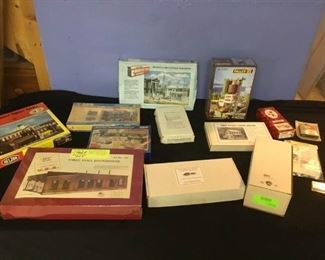 HO Scale Buildings in Boxes