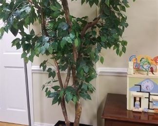 Faux ficus tree ~ $65 <Location: Ridgewood, NJ> 
