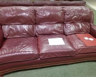Hancock & Moore top quality leather sofa ~ $325 