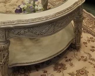 Beige area rug ~ $40 