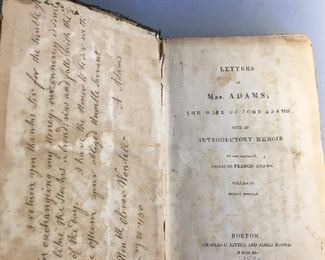 Letters of Mrs. Adams