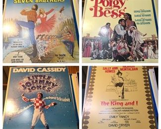 Vintage Broadway Musicals Posters 