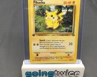 Pokemon 1999 Jungle 1st Edition 60 PIKACHU Trading Card