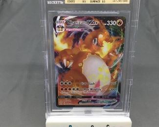 CGC Graded 2020 Pokemon Darkness Ablaze #20 CHARIZARD VMAX Holofoil Rare Trading Card - MINT 9