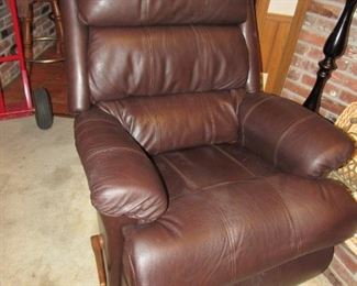 LaZboy Leather rocker/recliner