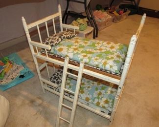 Doll bunk beds