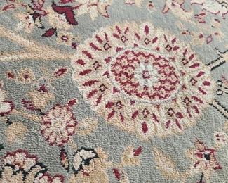 Another view of oriental rug 