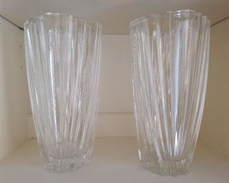 Lead Crystal vases