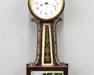 Mini New Haven Banjo Clock
