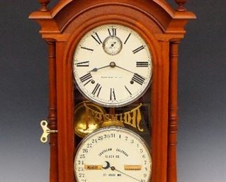 Southern Calendar Clock Co. "Fashion No. 4" Calendar Clock
