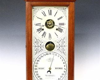 Ithaca Granger Calendar Clock