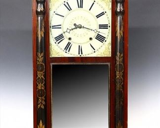 Jerome & Darrow shelf clock