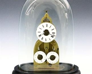 French Calendar Skeleton Clock