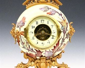 Farcot Porcelain Clock