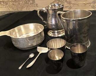 Group of Sterling Silver Articles
