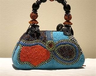 Mary Frances Beaded Handbag