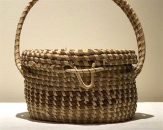 Sea Grass Basket Handbag