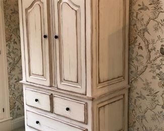 Provincial Style Armoire Cabinet