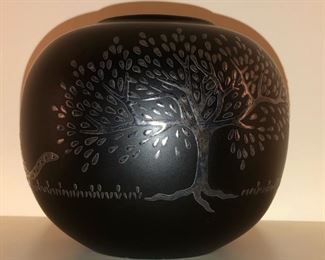 Emilia Castillo Mexican Silver Overlay Bowl