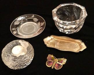 Orrefors, Jay Strongwater and Other Collectibles
