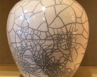 Crackleware Pottery Vase