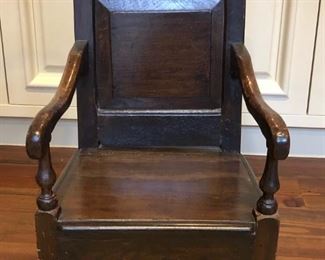 Jacobean Style Child's Chair