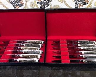 Hoffritz Horn Handle Steak Knives