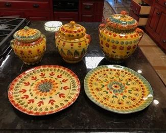 Neiman Marcus Italian Canister Set