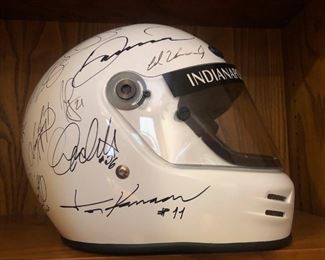 Indianapolis 500 Signed Racing Helmet