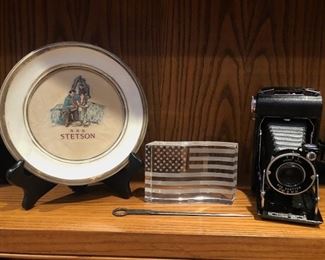 Baccarat Paperweight & Other Collectibles