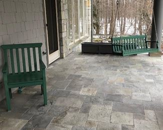 Set of Weatherend Patio Furniture