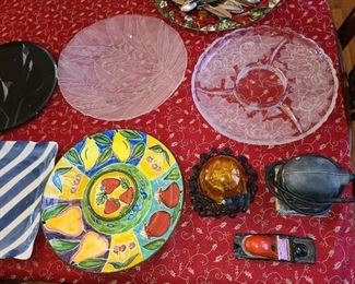 Assorted China Serving Dishes