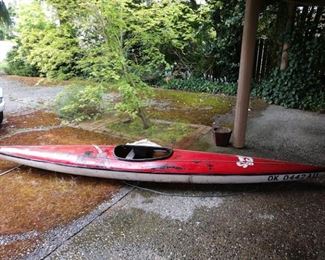 Car Port:  Kayak Red