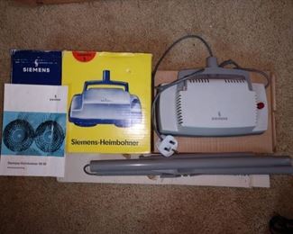 Upstairs Sewing/Office Room:  Floor Polisher (Germany)