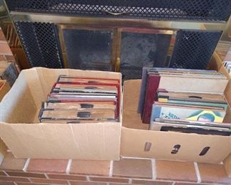 Living Room:   78 Records
