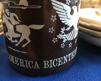 Bicentennial Cream Jar with lid