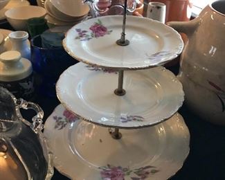 Love this 3 tier dessert tray