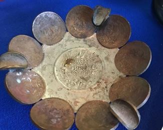 This is a coin ash tray