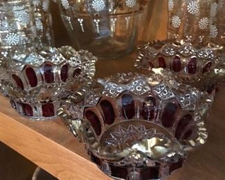 We believe this is Epag Stained Ruby Cups