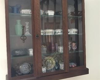 This curio cabinet and contents are part of a monthly subscription. We have all the paperwork.