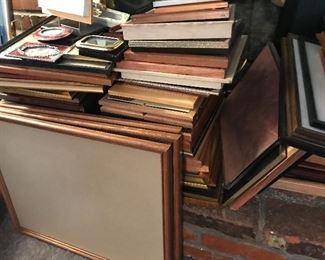 Frames, frames, frames...they will be organized...I promise