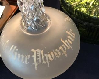 This in an apothecary bottle etched for Phosphate use