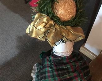 Christmas hat and dress