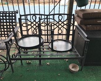 Another Nice Love seat and tables