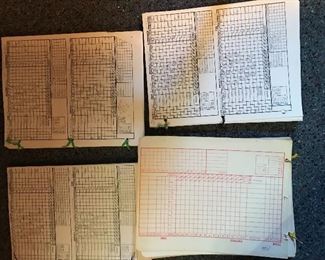Official score cards. We have lots!